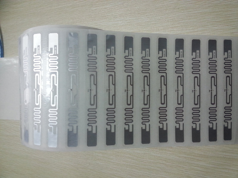 Generation 1 changeable TID UHF RFID wet inlay roll